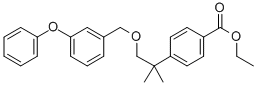 CAS#: 80853-88-9， 3-Phenoxybenzyl 2-(4-Ethoxycarbonylphenyl)-2-Methylpropyl Ether
