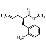CAS#: 808765-71-1， Methyl (2R)-2-(2-methylbenzyl)-4-pentenoate