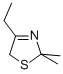 CAS#: 80881-36-3， 2,2-Dimethyl-4-Ethyl-3-Thiazoline