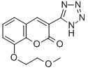 CAS 登录号：80916-80-9， 8-(2-甲氧基乙氧基)-3-(1H-四唑-5-基)-2H-1-苯并吡喃-2-酮