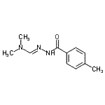 CAS#: 809279-14-9， N,N-Dimethyl-N'-(4-methylbenzoyl)hydrazonoformamide