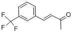 structure of CAS# 80992-92-3, 1-[3-(Trifluoromethyl)Phenyl]But-1-En-3-One;(E)-4-[3-(Trifluoromethyl)Phenyl]But-3-En-2-One;3-Buten-2-One, 4-(3-Trifluoromethylphenyl)-;Zinc00159694