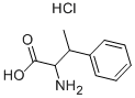 结构式 CAS# 80997-87-1, 2-氨基-3-苯基丁酸盐酸盐