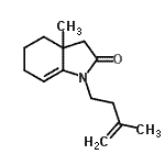 CAS#: 810681-58-4， 3a-Methyl-1-(3-methyl-3-buten-1-yl)-1,3,3a,4,5,6-hexahydro-2H-indol-2-one