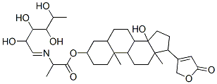 CAS#: 81072-30-2， [14-Hydroxy-10,13-Dimethyl-17-(5-Oxo-2H-Furan-3-Yl)-1,2,3,4,5,6,7,8,9, 11,12,15,16,17-Tetradecahydrocyclopenta[a]Phenanthren-3-Yl] 2-(2,3,4,5 -Tetrahydroxyhexylideneamino)Propanoate