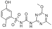 CAS#: 81123-38-8， 1-(2-Chloro-5-hydroxy-phenyl)sulfonyl-3-(4-methoxy-6-methyl-s-triazin-2-yl)urea