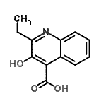 CAS#: 811432-22-1， 2-Ethyl-3-hydroxy-4-quinolinecarboxylic acid