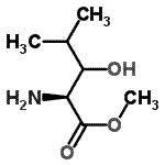 CAS#: 81202-41-7， Methyl (2S)-2-amino-3-hydroxy-4-methylpentanoate