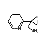 CAS#: 812640-83-8， 1-[1-(2-Pyridinyl)cyclopropyl]methanamine