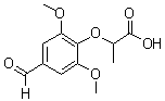 CAS#: 812642-68-5， 2-(4-Formyl-2,6-dimethoxyphenoxy)propanoic acid
