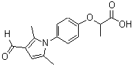 CAS#: 812642-70-9， 2-[4-(3-Formyl-2,5-dimethyl-1H-pyrrol-1-yl)phenoxy]propanoic acid