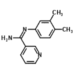 CAS#: 812692-68-5， N-(3,4-Dimethylphenyl)-3-pyridinecarboximidamide