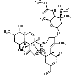 CAS#: 81319-50-8， (5S,6R,7E,9S,11Z,13S,16S,17S,18S,20S,21R,22S)-3-Formyl-5,17,25-trihydroxy-8,12,18,20,22-pentamethyl-23,27-dioxo-26-oxapentacyclo[22.2.1.0<sup>1,6</sup>.0<sup>13,22</sup>.0<sup>16,21</sup>]heptacosa-3,7,11,14,24-pentaen-9-yl 2,3 ,4,6-tetradeoxy-4-[(methoxycarbonyl)amino]-3-methyl-3-nitro-beta-D-xylo-hexopyranoside