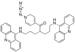 CAS#: 81340-55-8， N,N'-Bis(9-Acridinyl)-4-Aza-4-(4-Azidobenzoyl)-1,7-Diaminoheptane