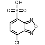 CAS#: 81377-20-0， 7-Chloro-2,1,3-benzoxadiazole-4-sulfonic acid
