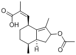 结构式 CAS# 81397-67-3, 乙酰氧基缬草烯酸