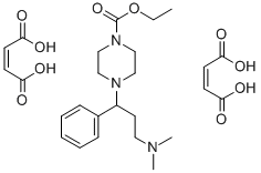 CAS#: 81402-44-0， 1-(3-Dimethylamino-1-Phenylpropyl)-4-(Ethoxycarbonyl)Piperazine Bis(Hydrogen Maleate)