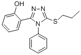 CAS#: 81518-36-7， 2-(4-Phenyl-5-(Propylthio)-4H-1,2,4-Triazol-3-Yl)Phenol
