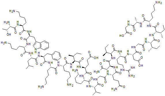 CAS#: 81541-05-1， Cecropin A (1-33)