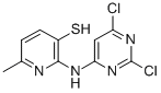 CAS#: 81587-38-4， 2-(2,4-Dichloropyrimidin-6-Ylamino)-6-Methyl-1H-Pyridinium-3-Thiolate