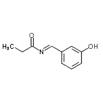CAS#: 816465-32-4， N-[(E)-(3-Hydroxyphenyl)methylene]propanamide