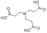 结构式 CAS# 817-11-8, 3,3',3''-次氮基三丙酸