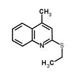 CAS#: 817166-24-8， 2-(Ethylsulfanyl)-4-methylquinoline