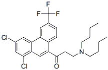 CAS#: 81760-57-8， 3-(Dibutylamino)-1-[1,3-Dichloro-6-(Trifluoromethyl)-9-Phenanthryl]Propan-1-One