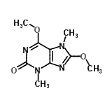 CAS#: 817631-46-2， 6,8-Dimethoxy-3,7-dimethyl-3,7-dihydro-2H-purin-2-one