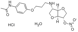 CAS#: 81785-52-6， 2-((3-(4-Acetaminophenoxy)Propyl)Amino)-1,4:3,6-Dianhydro-2-Deoxy-L-Iditol 5-Nitrate Hydrochloride Hydrate