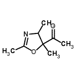 CAS#: 81810-74-4， 1-(2,4,5-Trimethyl-4,5-dihydro-1,3-oxazol-5-yl)ethanone
