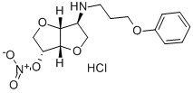 CAS#: 81844-66-8， 1,4:3,6-Dianhydro-2-deoxy-2-((3-phenyloxypropyl)amino)-D-Glucitol 5-nitrate, monohydrochloride