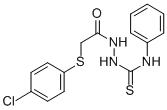 CAS#: 81863-61-8， 1-[2-(4-Chlorophenylthio)Acetyl]-4-Phenylthiosemicarbazide