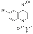 CAS#: 81892-50-4， 6-Bromo-3,4-Dihydro-4-(Hydroxyimino)-N-Methyl-1(2H)-Quinolinecarboxamide