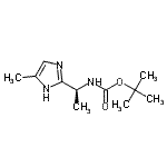 CAS#: 819075-42-8， 2-Methyl-2-propanyl [(1S)-1-(4-methyl-1H-imidazol-2-yl)ethyl]carbamate
