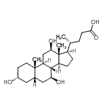 CAS#: 81938-67-2， (3alpha,5beta,7beta,12beta)-3,7,12-Trihydroxycholan-24-oic acid