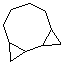 CAS#: 81969-73-5， anti-Tricyclo[7.1.0.0]decane