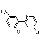 structure of CAS# 81998-03-0, 4-Methyl-2-(4-methyl-2-pyridinyl)pyridine 1-oxide