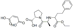 CAS 登录号：82009-37-8， 1-(N-(1-(乙氧羰基)-3-苯基丙基)-L-丙氨酰)-L-脯氨酸马来酸盐