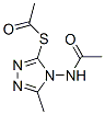 CAS#: 82049-48-7， S-[4-(Acetylamino)-5-Methyl-4H-1,2,4-Triazol-3-Yl] Ethanethioate