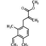 CAS#: 820965-00-2， Methyl 2-(2,4-dimethyl-3-vinylbenzyl)acrylate