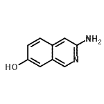 CAS#: 82117-31-5， 3-Amino-7-isoquinolinol
