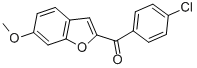 CAS#: 82158-47-2， (4-Chloro-Phenyl)-(6-Methoxy-Benzofuran-2-Yl)-Methanone