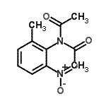 CAS#: 82344-53-4， N-Acetyl-N-(2-methyl-6-nitrophenyl)acetamide