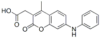 CAS#: 82412-16-6， 7-Anilino-4-Methylcoumarin-3-Acetic Acid