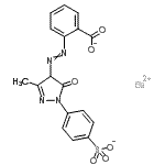 CAS#: 82469-76-9， Barium 2-{[3-methyl-5-oxo-1-(4-sulfonatophenyl)-4,5-dihydro-1H-pyrazol-4-yl]diazenyl}benzoate