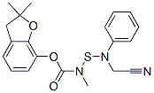 CAS#: 82560-69-8， (2,2-Dimethyl-3H-Benzofuran-7-Yl) N-(Cyanomethyl-Phenyl-Amino)Sulfanyl-N-Methyl-Carbamate