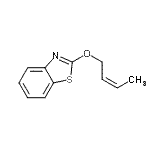 CAS#: 82679-48-9， 2-[(2Z)-2-Buten-1-yloxy]-1,3-benzothiazole