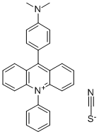 CAS#: 82679-88-7， 9-(4-(Dimethylamino)Phenyl)-10-Phenyl-Acridinium Thiocyanate