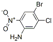 structure of CAS# 827-33-8, 4-Bromo-5-Chloro-2-Nitrophenylamine